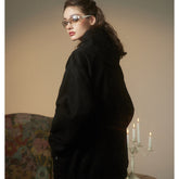 Unisex Jacket Vintage Jacket Loose Black Warrior Coat